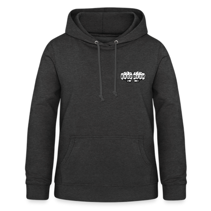 Frauen Hoodie "Metallbauerin" (beidseitig beruckt) - Anthrazit