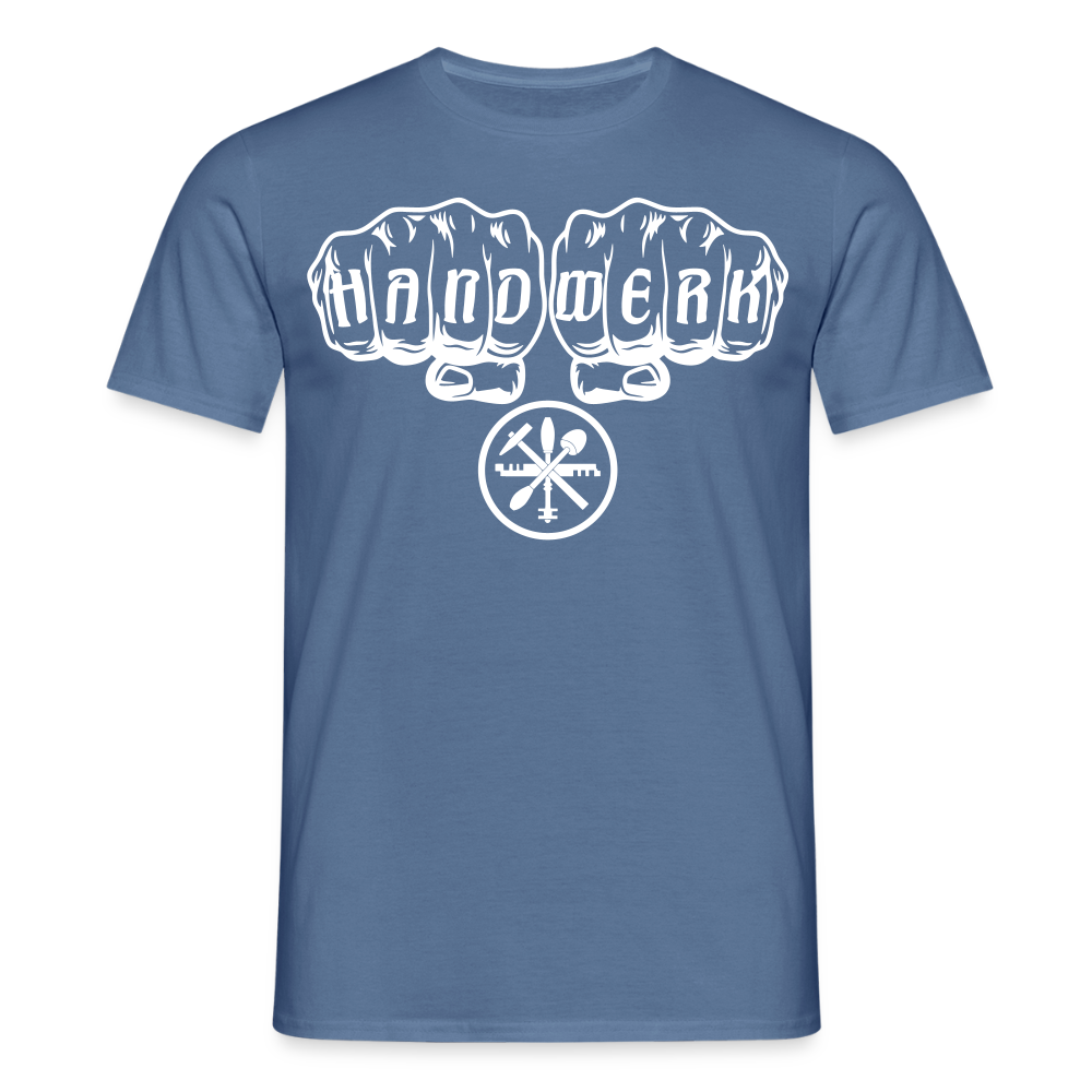 Unisex T-Shirt "Glaser" Taubenblau Männer T-Shirt
