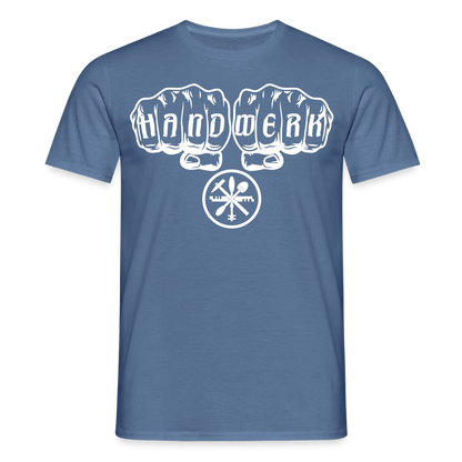 Unisex T-Shirt "Glaser" Taubenblau Männer T-Shirt