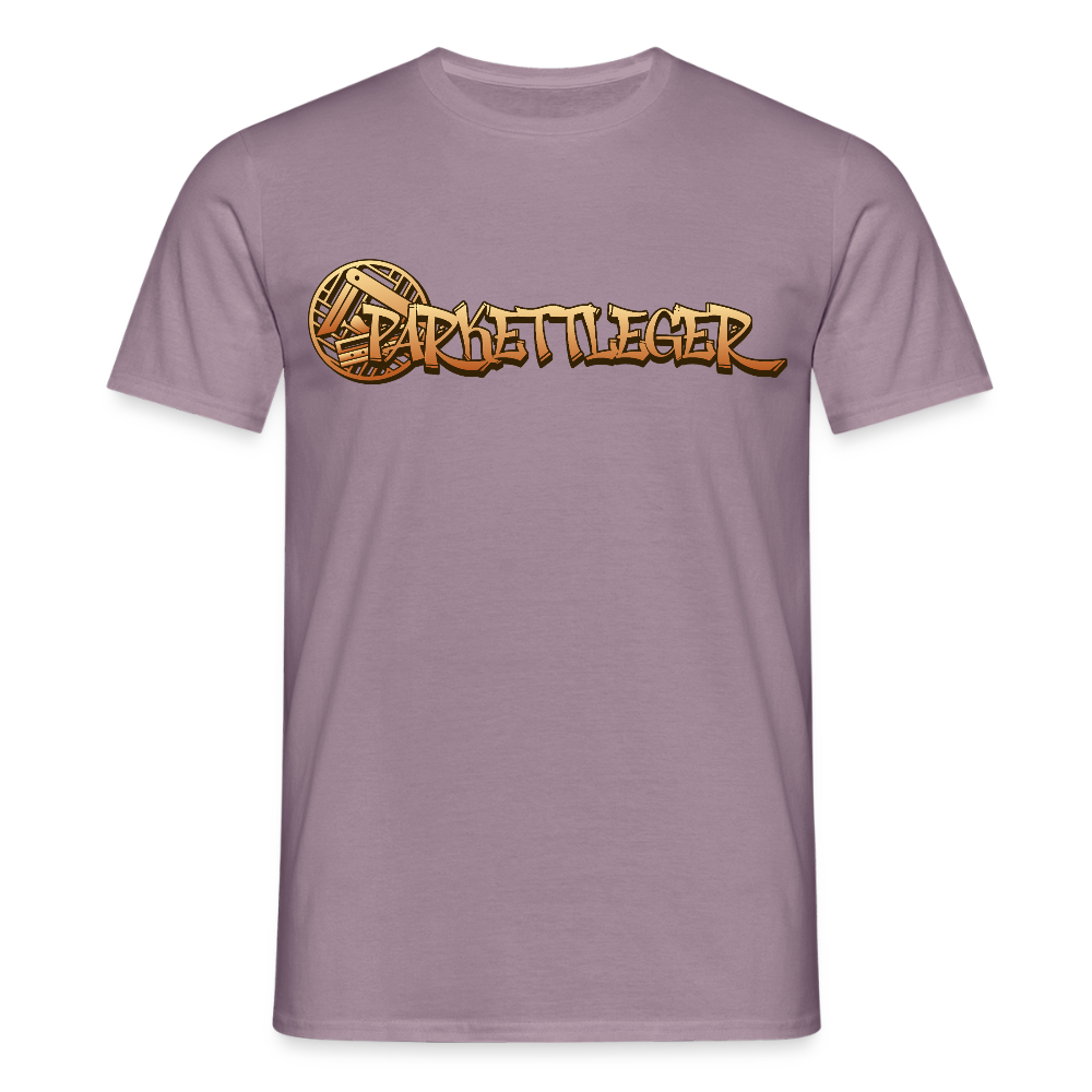Unisex T-Shirt "Parkettleger" Lilagrau Männer T-Shirt