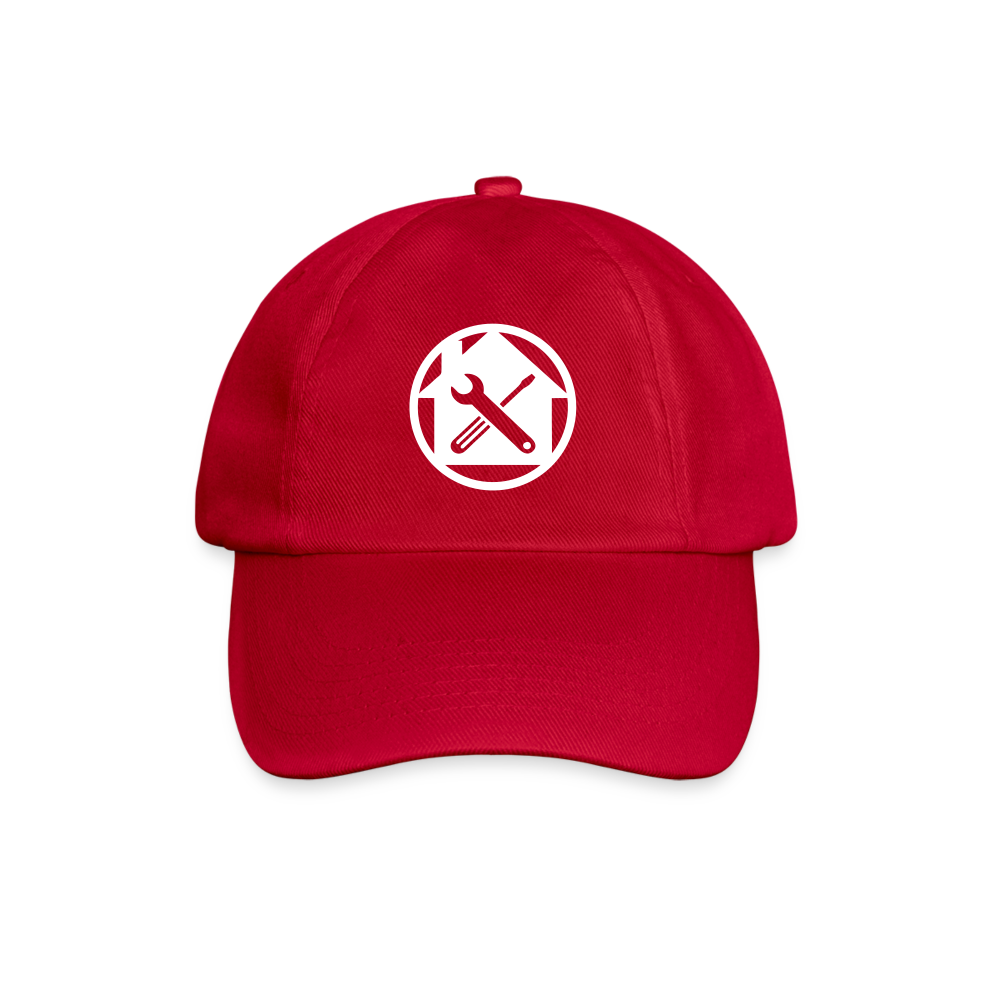 Baseballkappe "Hausmeister" klassisch Rot One size Baseballkappe