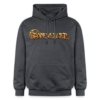 Gildan Unisex Softstyle® "Bodenleger" Dunkelgrau meliert Gildan Unisex Softstyle® Midweight Hoodie
