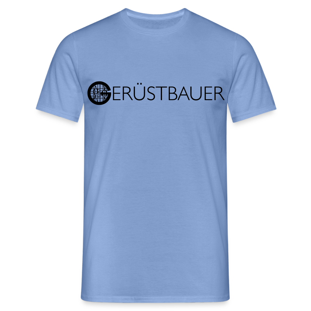 Unisex T-Shirt "Gerüstbauer" - carolina blue