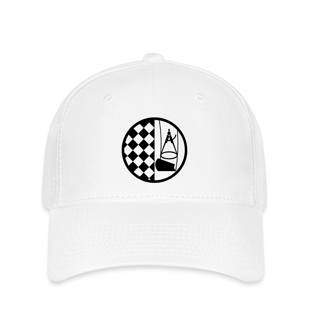 Flexfit Cap "Bodenleger" Weiß Flexfit Cap