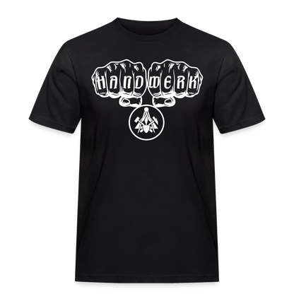 Männer Workwear T-Shirt "Maurer" Schwarz Männer Workwear T-Shirt