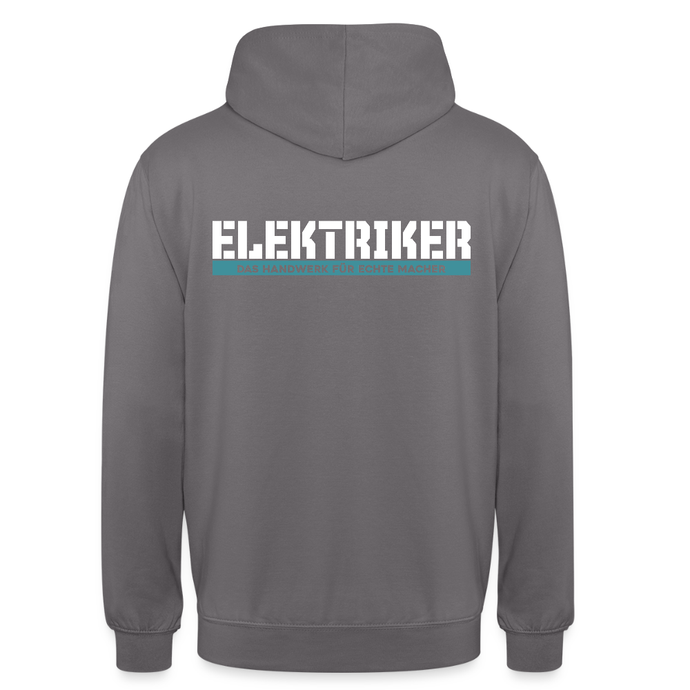 Unisex Hoodie HW-300 | MACHER "Elektriker" Mittelgrau Unisex Hoodie {{ color }}