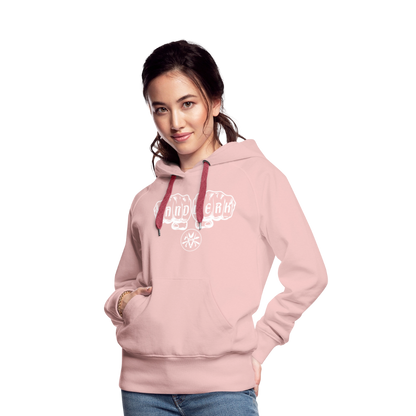 Frauen Premium Hoodie "Spengler" - Kristallrosa