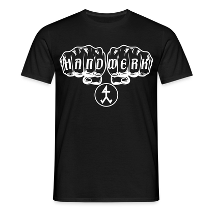 Unisex T-Shirt "Steinmetz" Schwarz Männer T-Shirt