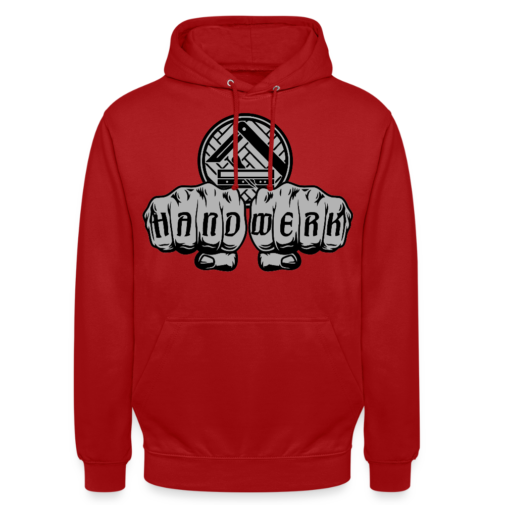 Unisex Hoodie "Parkettleger" Rot Unisex Hoodie