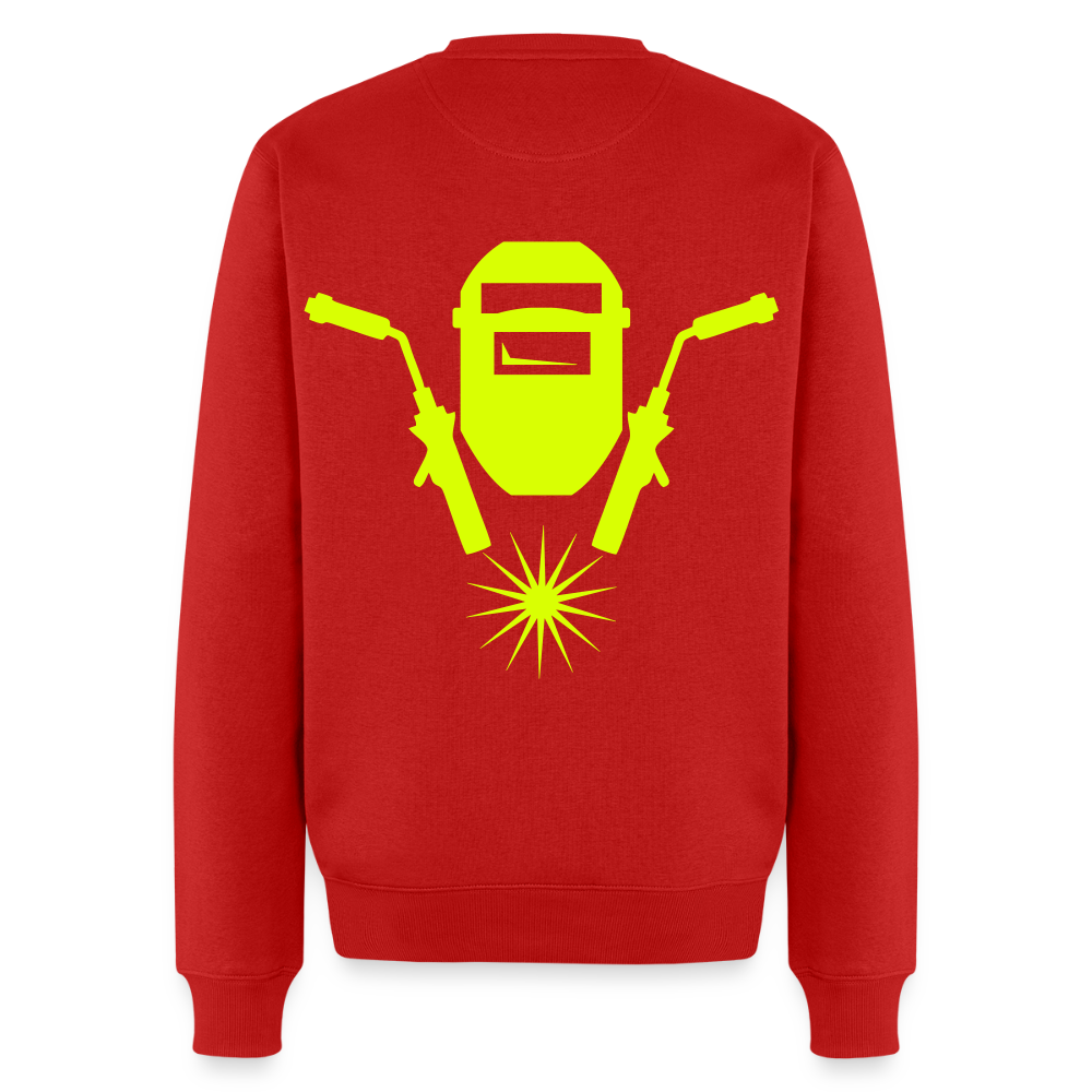 Unisex Premium Pullover "Metallbauer" neongelb Männer Premium Pullover