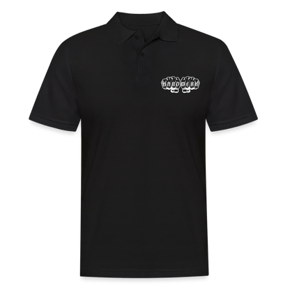 Männer Poloshirt "Handwerk" Schwarz Männer Poloshirt