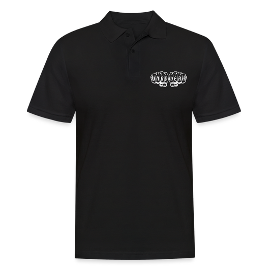 Männer Poloshirt "Handwerk" - Schwarz