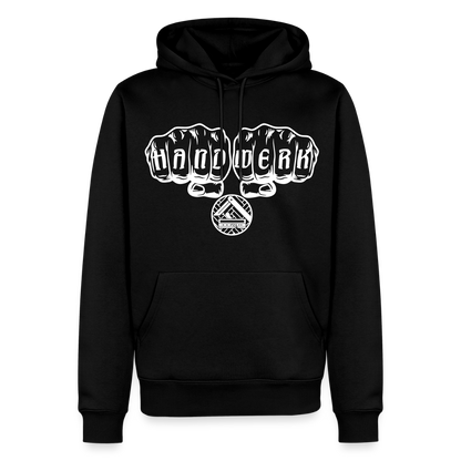 Männer Premium Hoodie "Parkettleger" Schwarz Männer Premium Hoodie