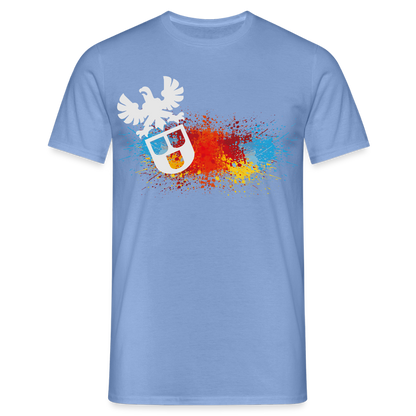 Unisex T-Shirt "Splash-Maler" carolina blue Männer T-Shirt