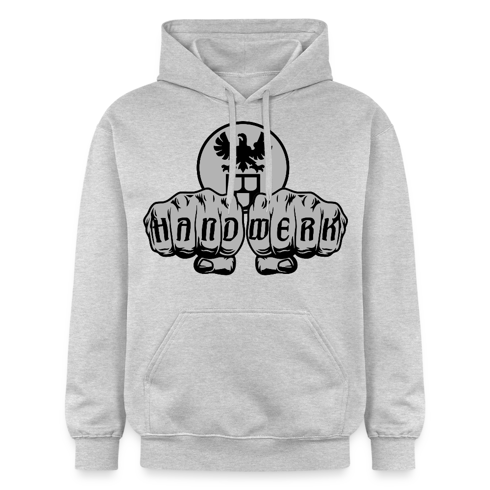 Gildan Unisex Softstyle® "Maler" Hellgrau meliert Gildan Unisex Softstyle® Midweight Hoodie