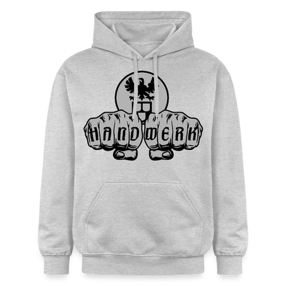Gildan Unisex Softstyle® "Maler" Hellgrau meliert Gildan Unisex Softstyle® Midweight Hoodie