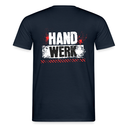 Unisex Handwerk T-Shirt von Spreadconnect, Männer T-Shirt mit Druck hinten, bequemes Baumwollshirt in neutralem Design
