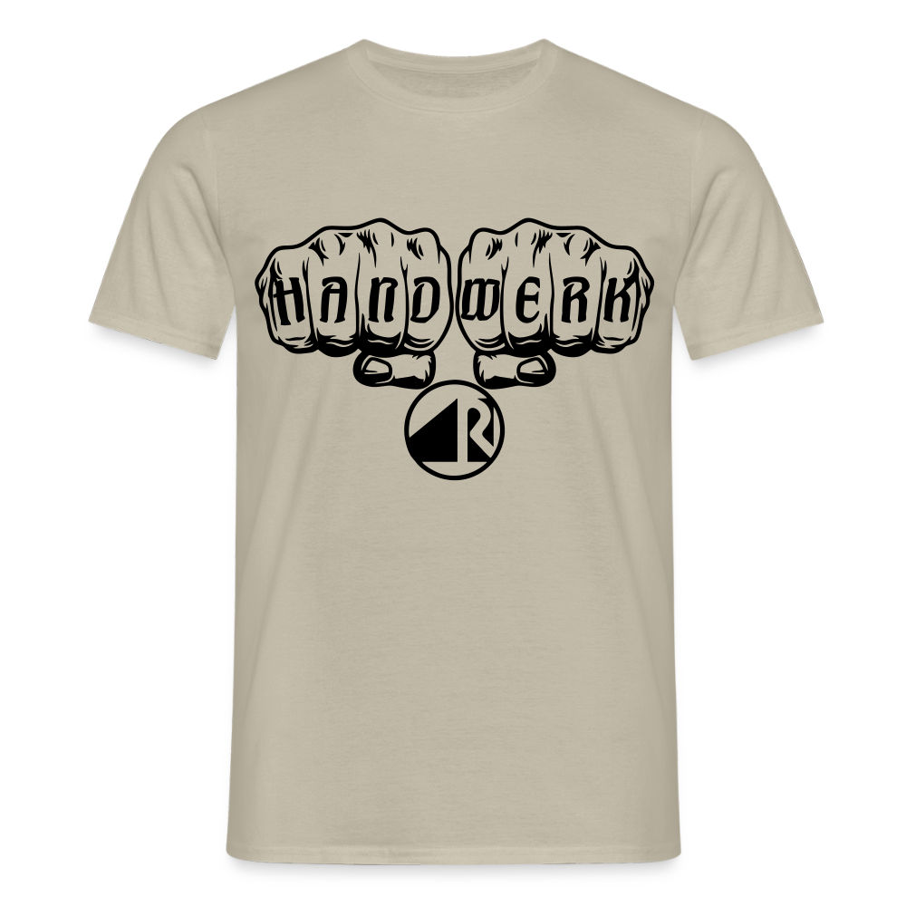 Unisex T-Shirt "Raumausstatter" Sandbeige Männer T-Shirt