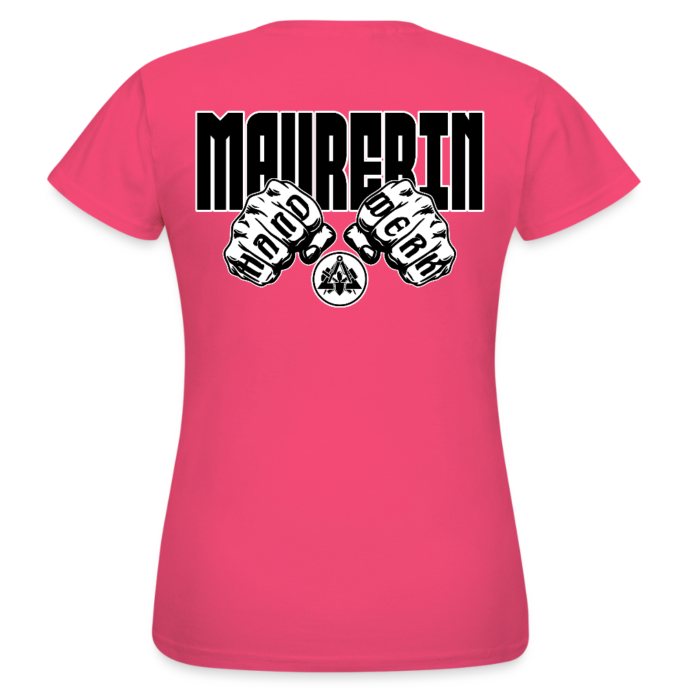 Frauen T-Shirt "Maurerin" (beidseitig bedruckt) Azalea Frauen T-Shirt