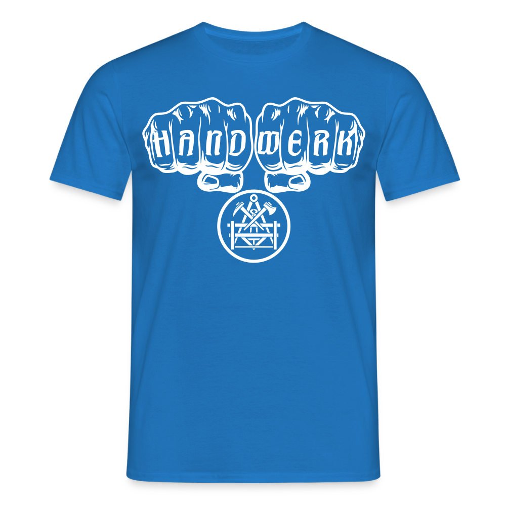 Unisex T-Shirt "Betonbauer" Royalblau Männer T-Shirt