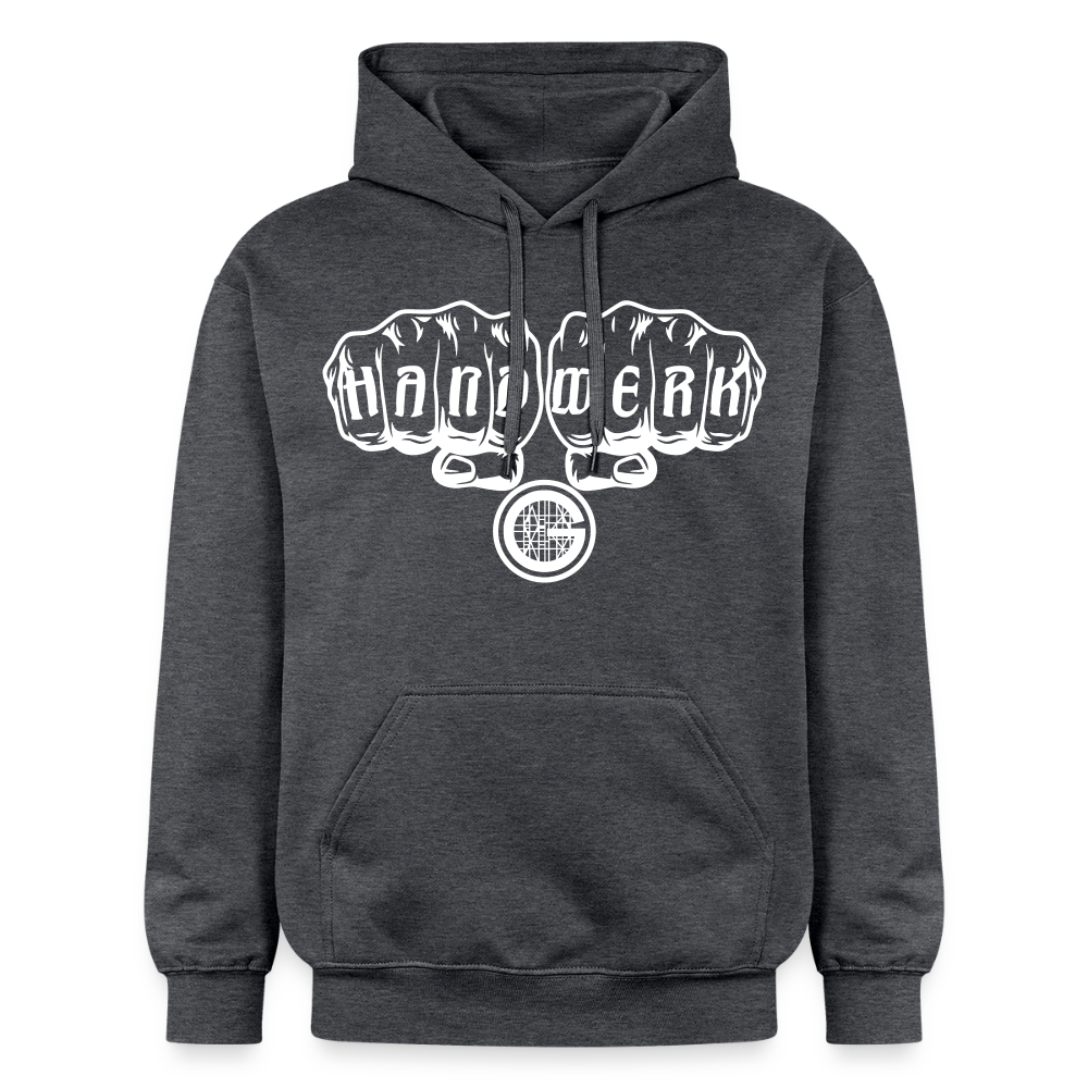 Gildan Unisex Softstyle® "Gerüstbauer" - Dunkelgrau meliert