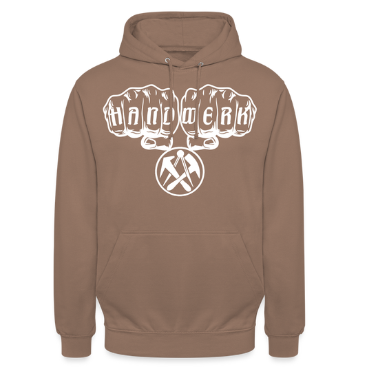 Unisex Hoodie "Dachdecker" Mokka Unisex Hoodie