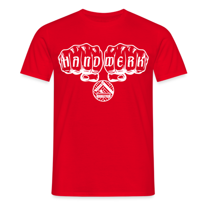 Unisex T-Shirt "Parkettleger" Rot Männer T-Shirt