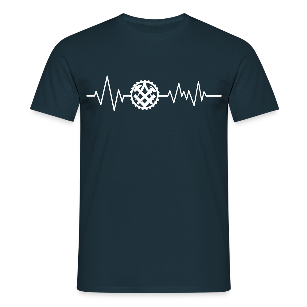 Unisex T-Shirt "Mechaniker" Navy Männer T-Shirt