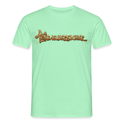 Unisex T-Shirt "Gebäudereiniger" Mintgrün Männer T-Shirt