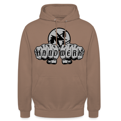 Unisex Hoodie "Elektriker" Mokka Unisex Hoodie