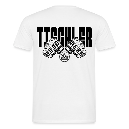 Unisex T-Shirt "Tischler" Weiß Männer T-Shirt