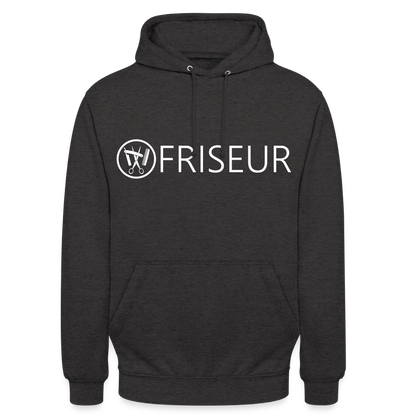 Unisex Hoodie "Friseur" Anthrazit Unisex Hoodie