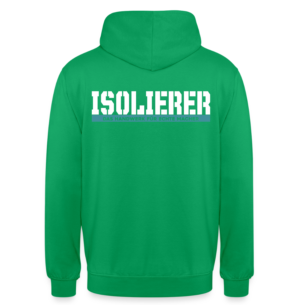Unisex Hoodie HW-300 | MACHER "Isolierer" Kelly Green Unisex Hoodie {{ color }}