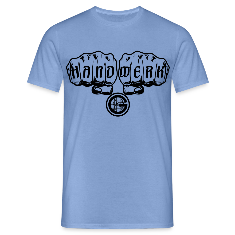 Unisex T-Shirt "Gerüstbauer" - carolina blue