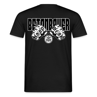 Unisex T-Shirt "Betonbauer" - Schwarz