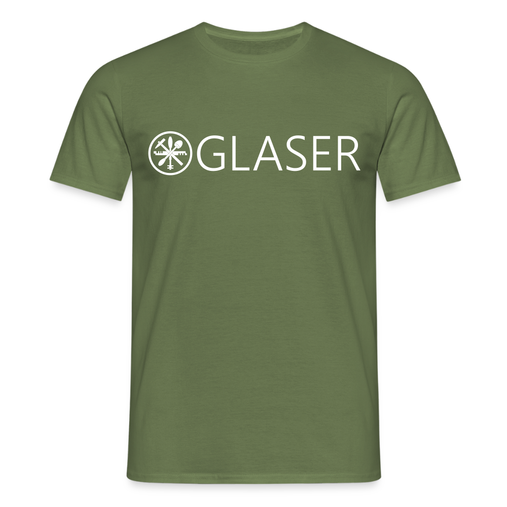 Unisex T-Shirt "Glaser" Militärgrün Männer T-Shirt