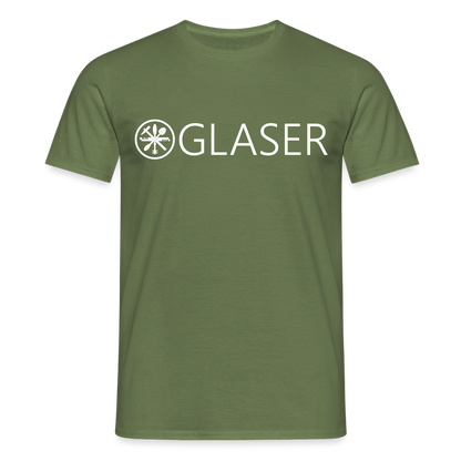 Unisex T-Shirt "Glaser" Militärgrün Männer T-Shirt