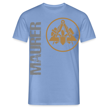 Unisex T-Shirt "Maurer" carolina blue Männer T-Shirt