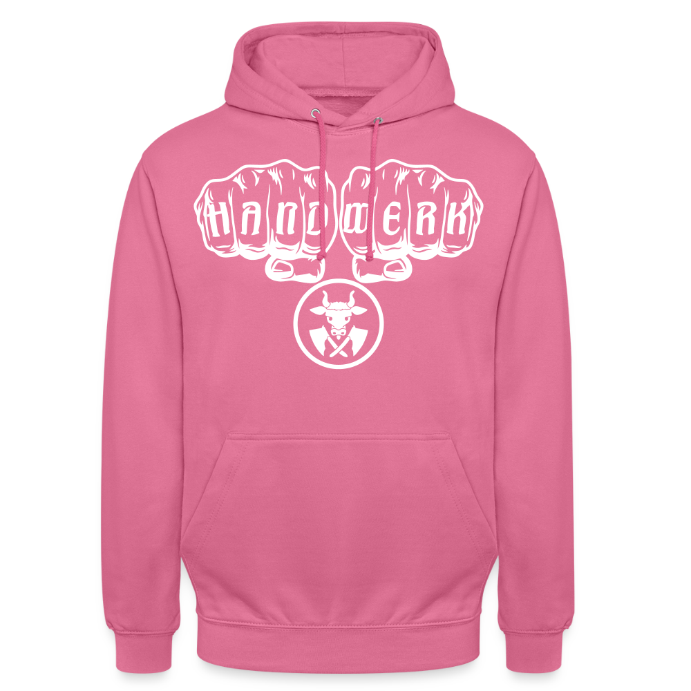 Unisex Hoodie "Metzger" Pink Unisex Hoodie