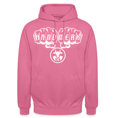 Unisex Hoodie "Metzger" Pink Unisex Hoodie