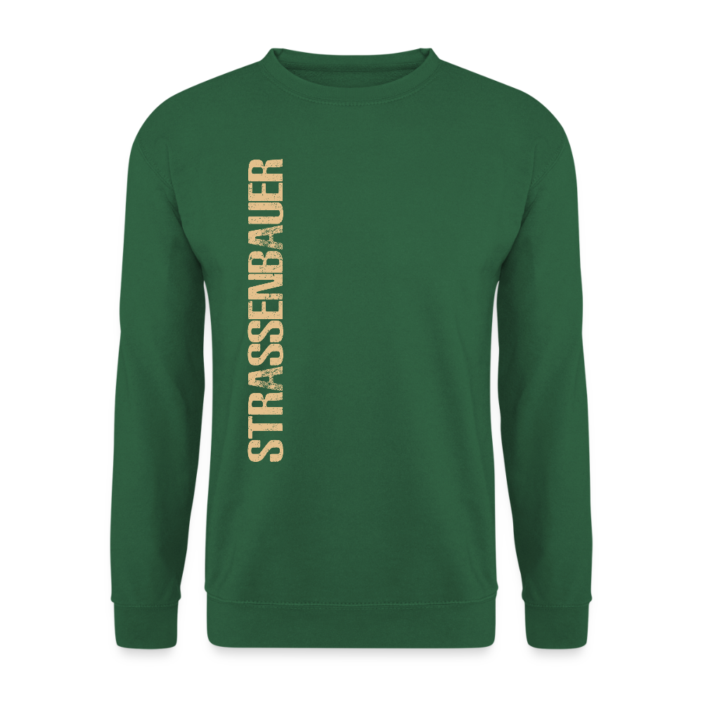 Unisex Pullover "Strassenbauer" Grün Unisex Pullover