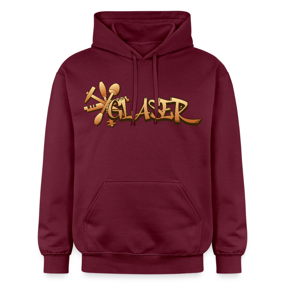 Gildan Unisex Softstyle® "Glaser" Maroon Gildan Unisex Softstyle® Midweight Hoodie
