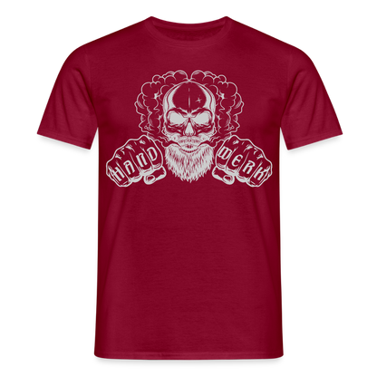 Unisex T-Shirt "Blackbeard-Handwerk" Ziegelrot Männer T-Shirt