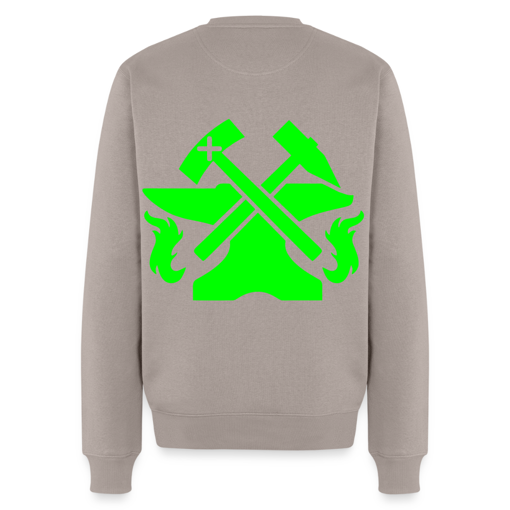 Unisex Premium Pullover "Metallbauer" neongrün Männer Premium Pullover