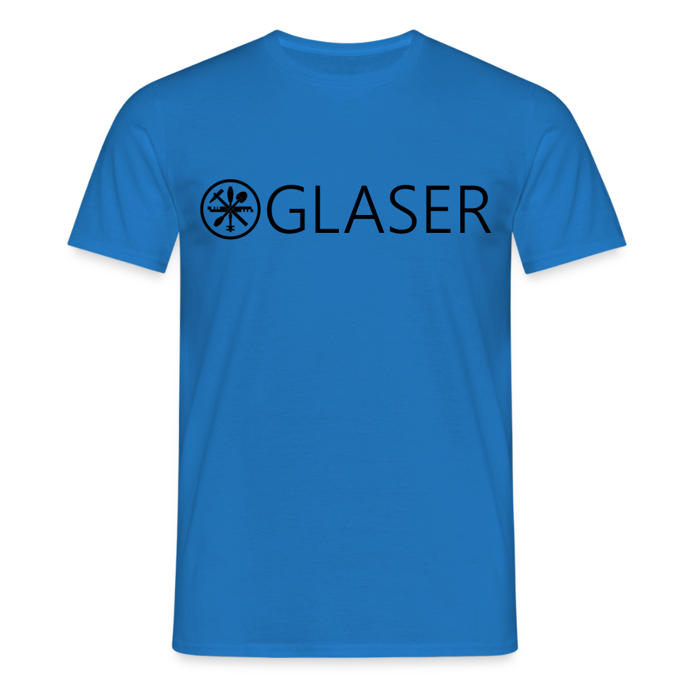 Unisex T-Shirt "Glaser" Royalblau Männer T-Shirt