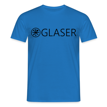 Unisex T-Shirt "Glaser" Royalblau Männer T-Shirt