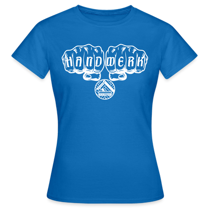 Frauen T-Shirt "Parkettleger" Royalblau Frauen T-Shirt