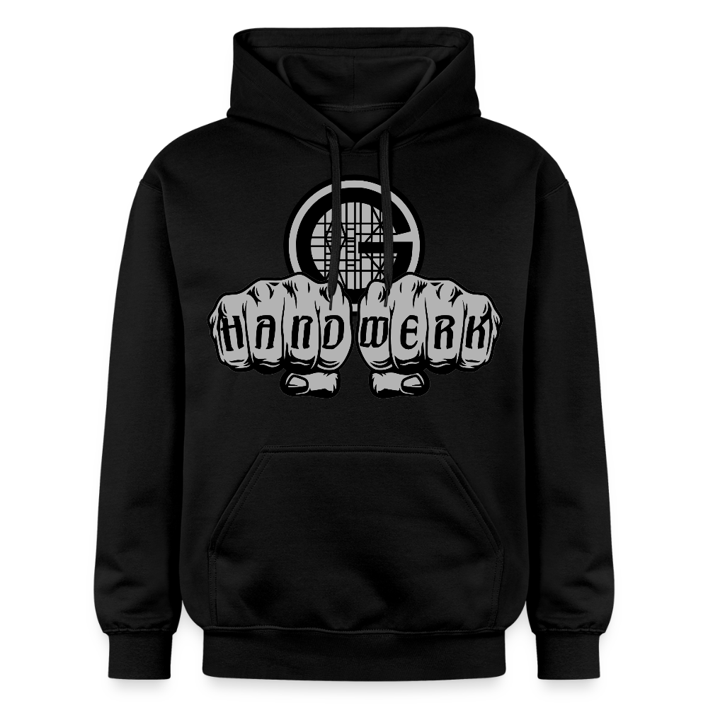 Gildan Unisex Softstyle® "Gerüstbauer" Schwarz Gildan Unisex Softstyle® Midweight Hoodie