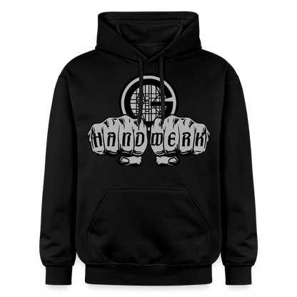 Gildan Unisex Softstyle® "Gerüstbauer" Schwarz Gildan Unisex Softstyle® Midweight Hoodie