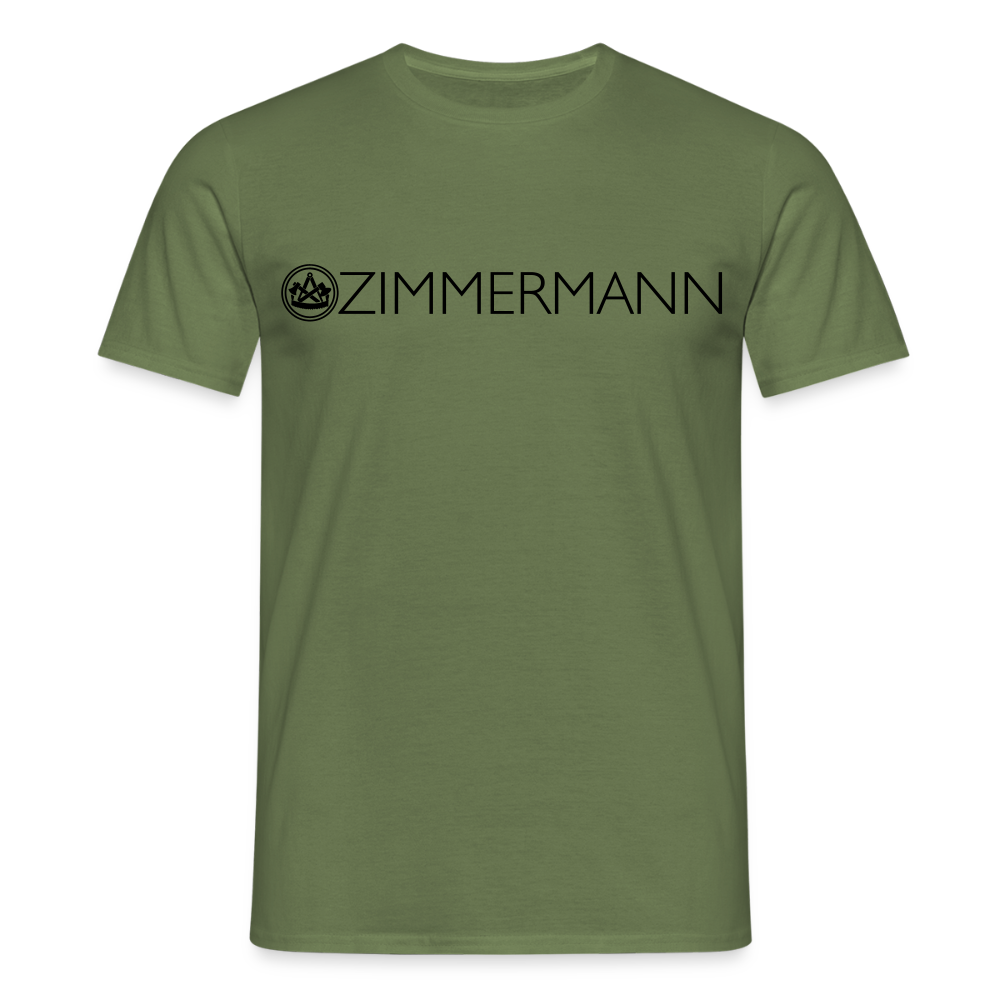 Unisex T-Shirt "Zimmermann" Militärgrün Männer T-Shirt